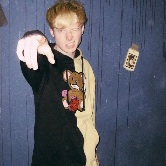 ISO Dumb and Wise Split Personality Hoodie - Picture 1 of 1